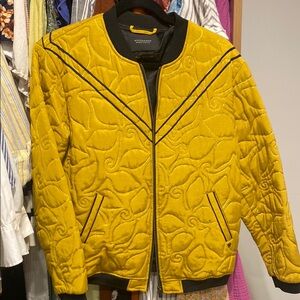Scotch & Soda Yellow Bomber Jacket